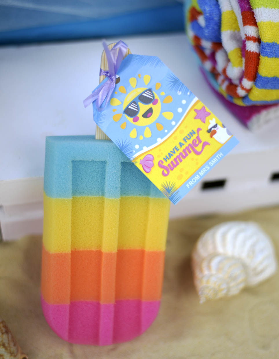 Summer Fun gift tags Summer Fun gift tags